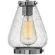 Finley 1 Light 6 inch Chrome Mini-Pendant Ceiling Light, Clear Glass