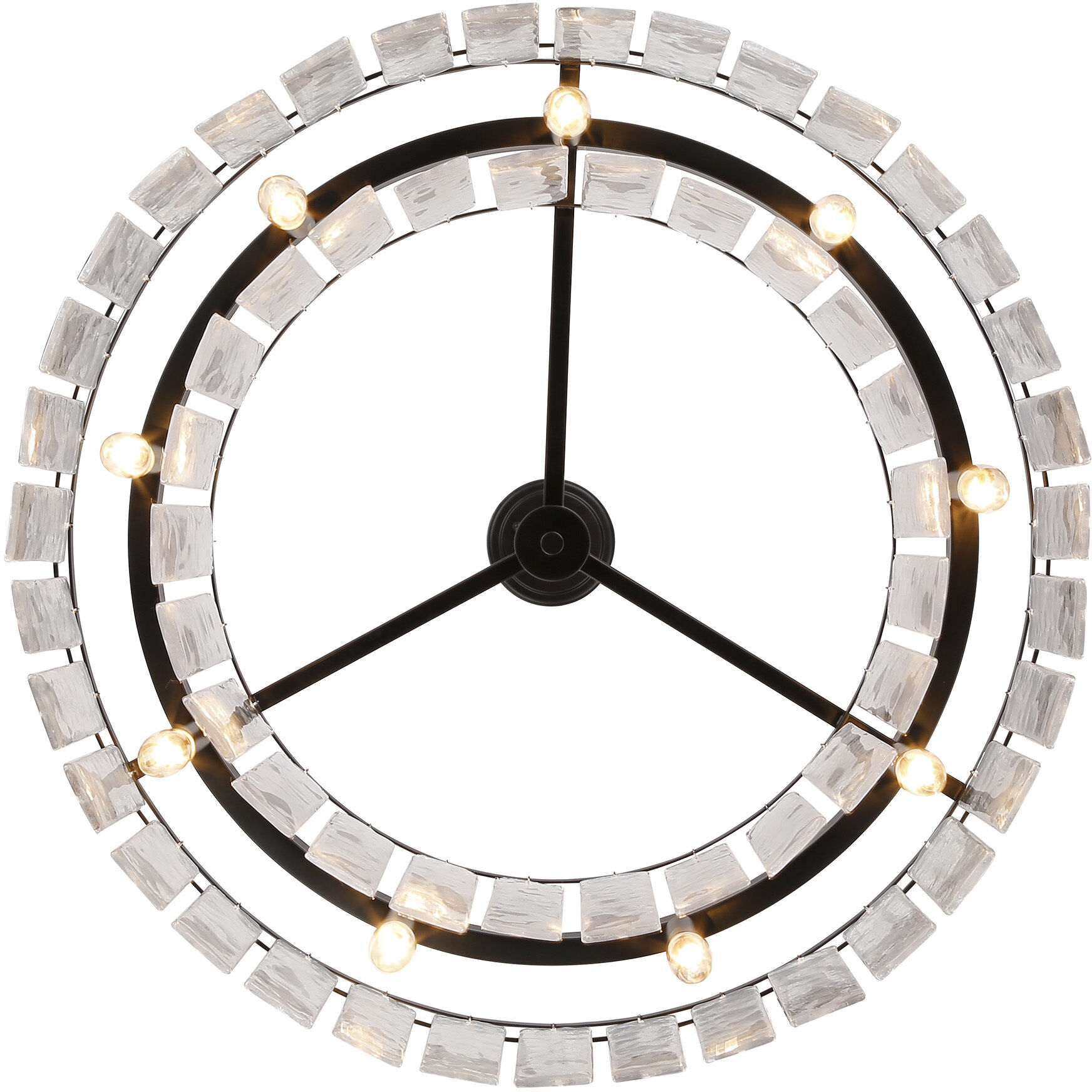 Ciara 27 inch 60.00 watt Matte Black Chandelier Ceiling Light