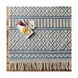 Farmhouse Tassels 108 X 72 inch Blue Rug in 6 X 9, Rectangle