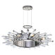 Thorns 8 Light 25 inch Polished Nickel Chandelier Ceiling Light