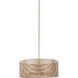 Emery 6 Light 28 inch Modern Gold Pendant Ceiling Light