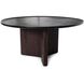 Bollack 60 X 30 inch Brown and Black Tray Dining Table