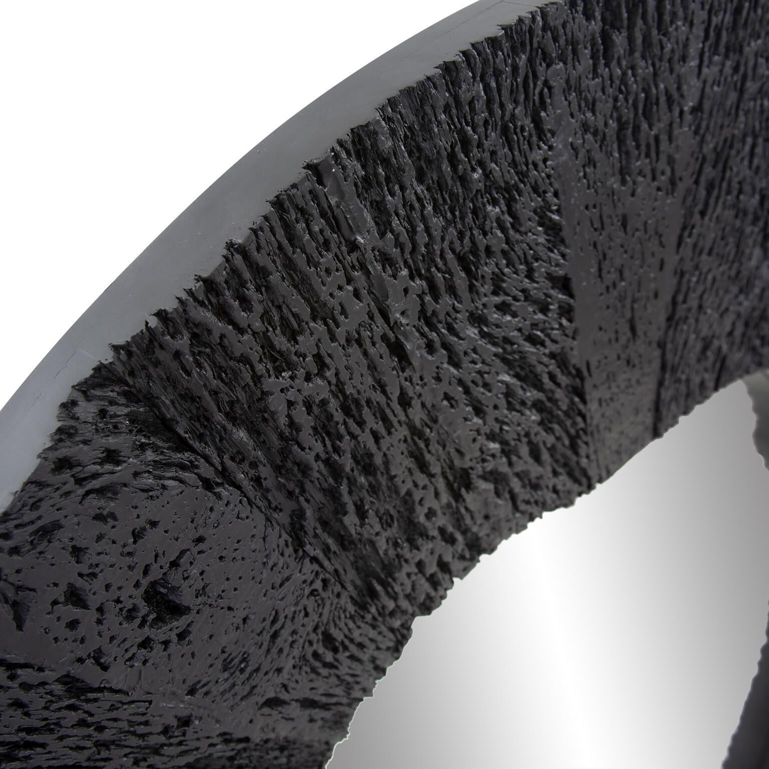 Yazku 47 X 47 inch Matte Black Mirror