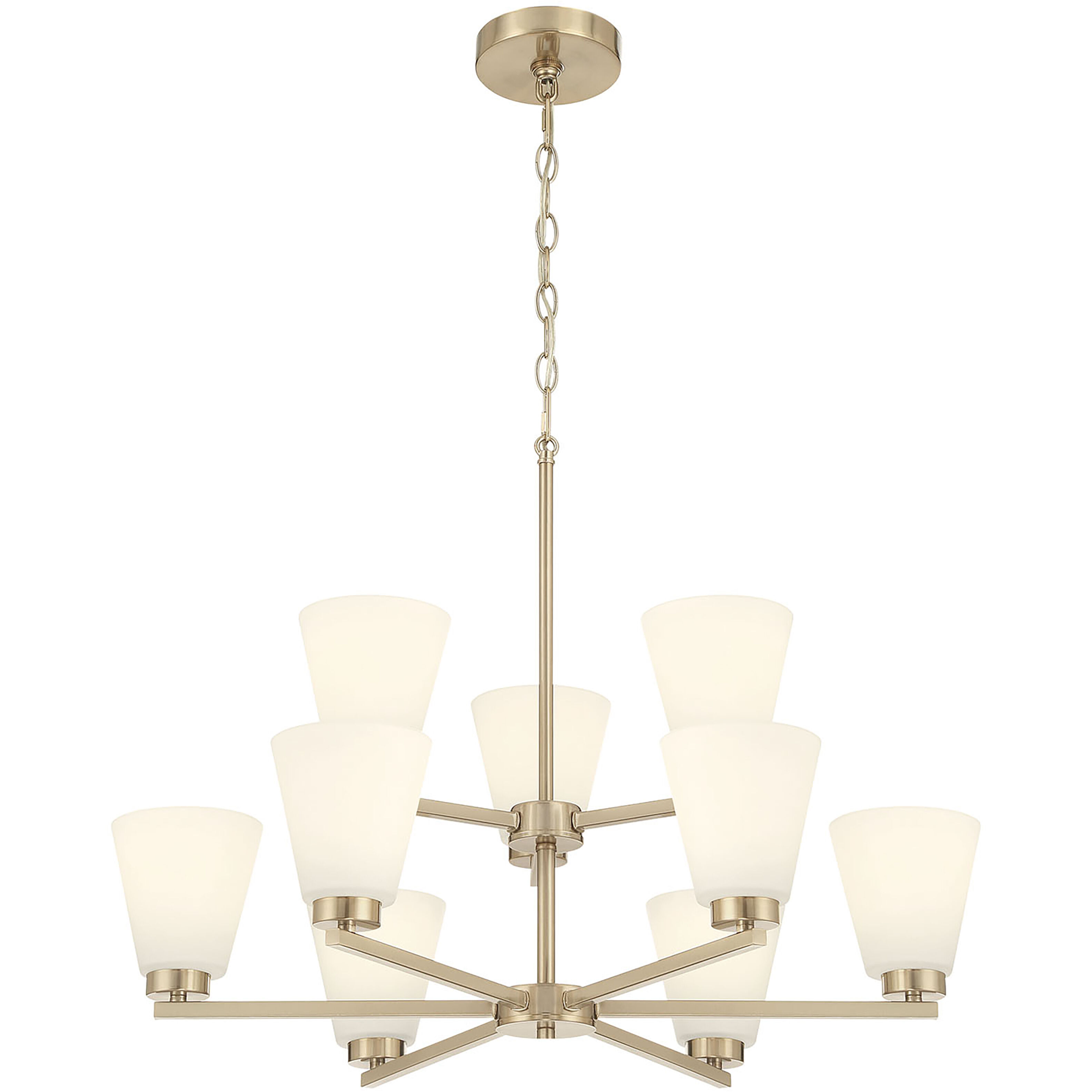 Strayhan 9 Light 28.50 inch Chandelier