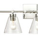 East Point Vanity Light Wall Light in Polished Chrome