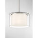 Parsons Studio 1 Light 10 inch Brushed Nickel Pendant Ceiling Light