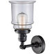 Franklin Restoration Canton LED 6.5 inch Matte Black Sconce Wall Light, Franklin Restoration