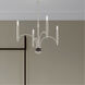 Astoria 4 Light 35 inch Brushed Nickel Bath Vanity Wall Light