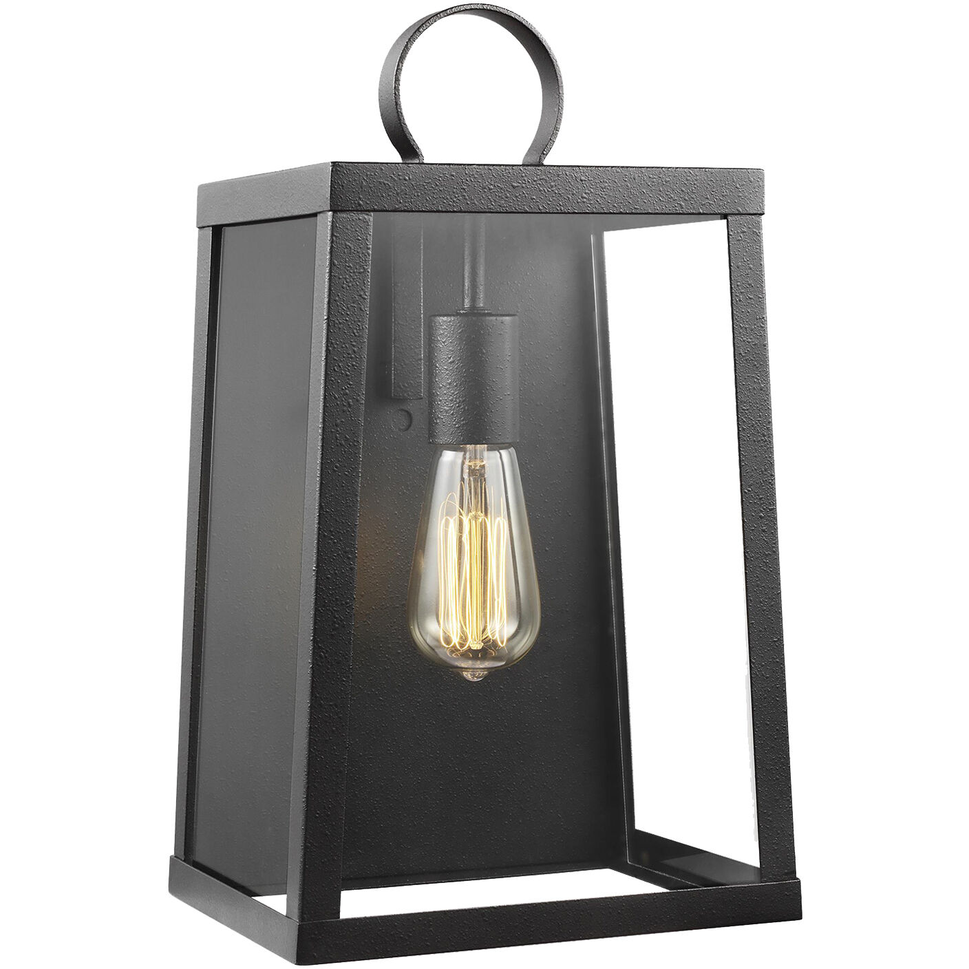 Marinus 1 Light Black Outdoor Wall Lantern
