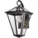 Prism 1 Light 16 inch Black Outdoor Wall Mount