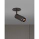 Exhaust Spot LED 2.36 inch Graphite / Burnt Steel Flush Mount Ceiling Light