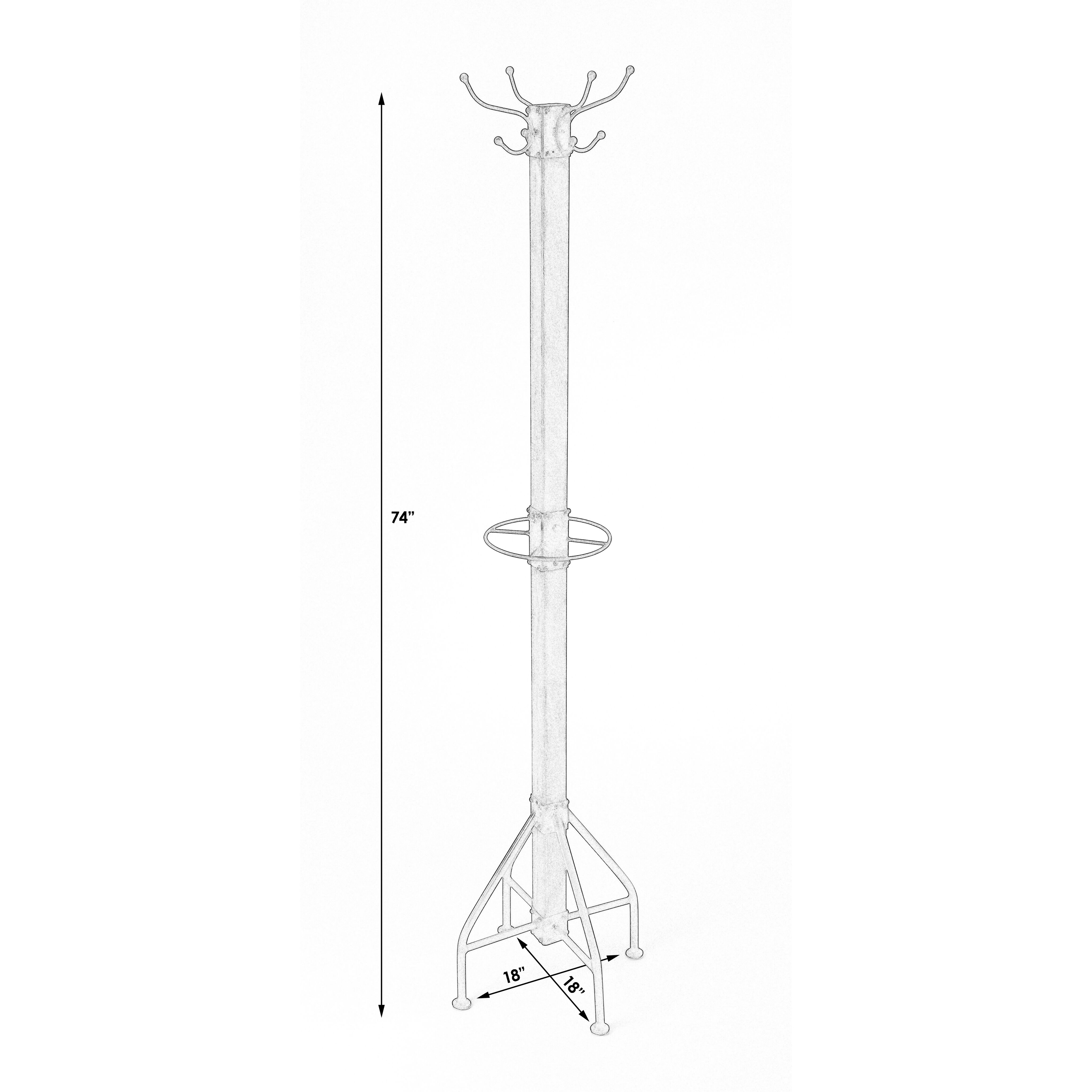 Industrial Chic Logan Square Rustic Mountain Lodge Costumer/Hall Tree