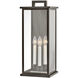 Estate Series Weymouth Outdoor Wall Mount Lantern in Oil Rubbed Bronze, Large