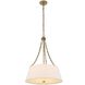 Andalucia 4 Light 24 inch Matte Brushed Gold Pendant Ceiling Light