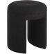 Amrah 16.93 inch Black Stool