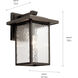 Capanna 1 Light 16 inch Olde Bronze Outdoor Wall, X-Large