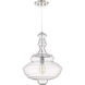 Morocco 1 Light 15.75 inch Polished Chrome Pendant Ceiling Light