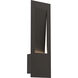 Bend LED 18 inch Dark Bronze Oxide Outdoor Wall Sconce