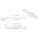 Liam LED 18 inch Matte Black Vanity Wall Light