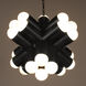 Massimo 24 Light 32 inch Matte Black Chandelier Ceiling Light