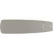 Ovation Silver/Weathered Gray Set of 5 Fan Blades, Set of 5