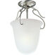 Bedford 1 Light 10.5 inch Brushed Nickel Foyer Pendant Ceiling Light