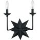 Astro Sconce Wall Light in Black