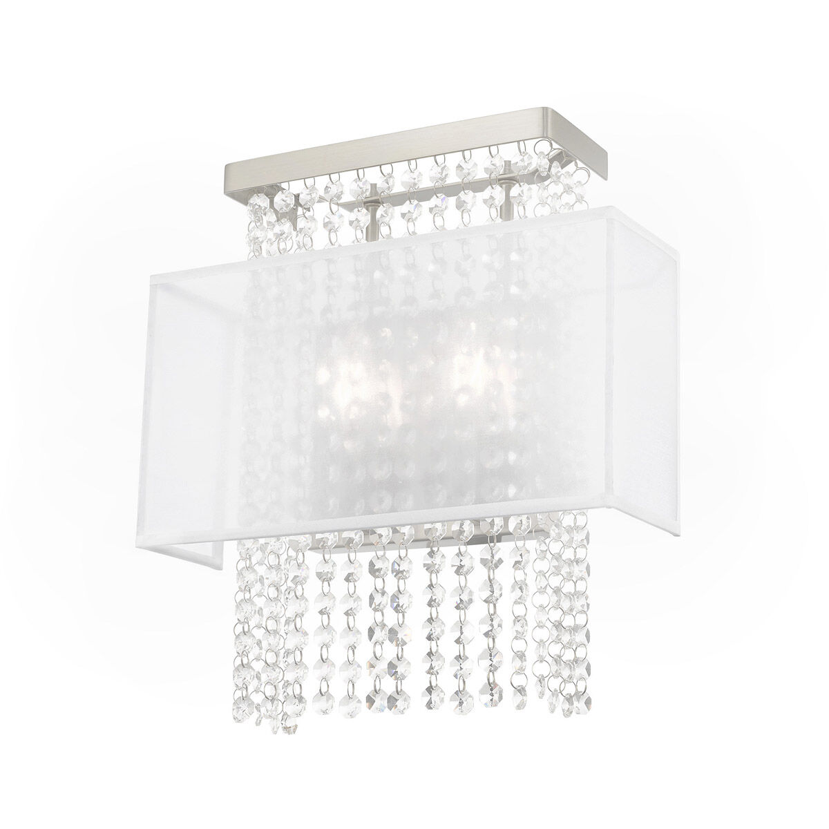 Bella Vista 2 Light 13 inch Brushed Nickel ADA ADA Wall Sconce Wall Light