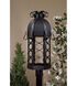 Montalbo 1 Light 28.25 inch Coal Outdoor Post Mount Lantern, The Great Outdoors