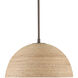 Tobago 1 Light 17 inch Bronze Gold Pendant Ceiling Light