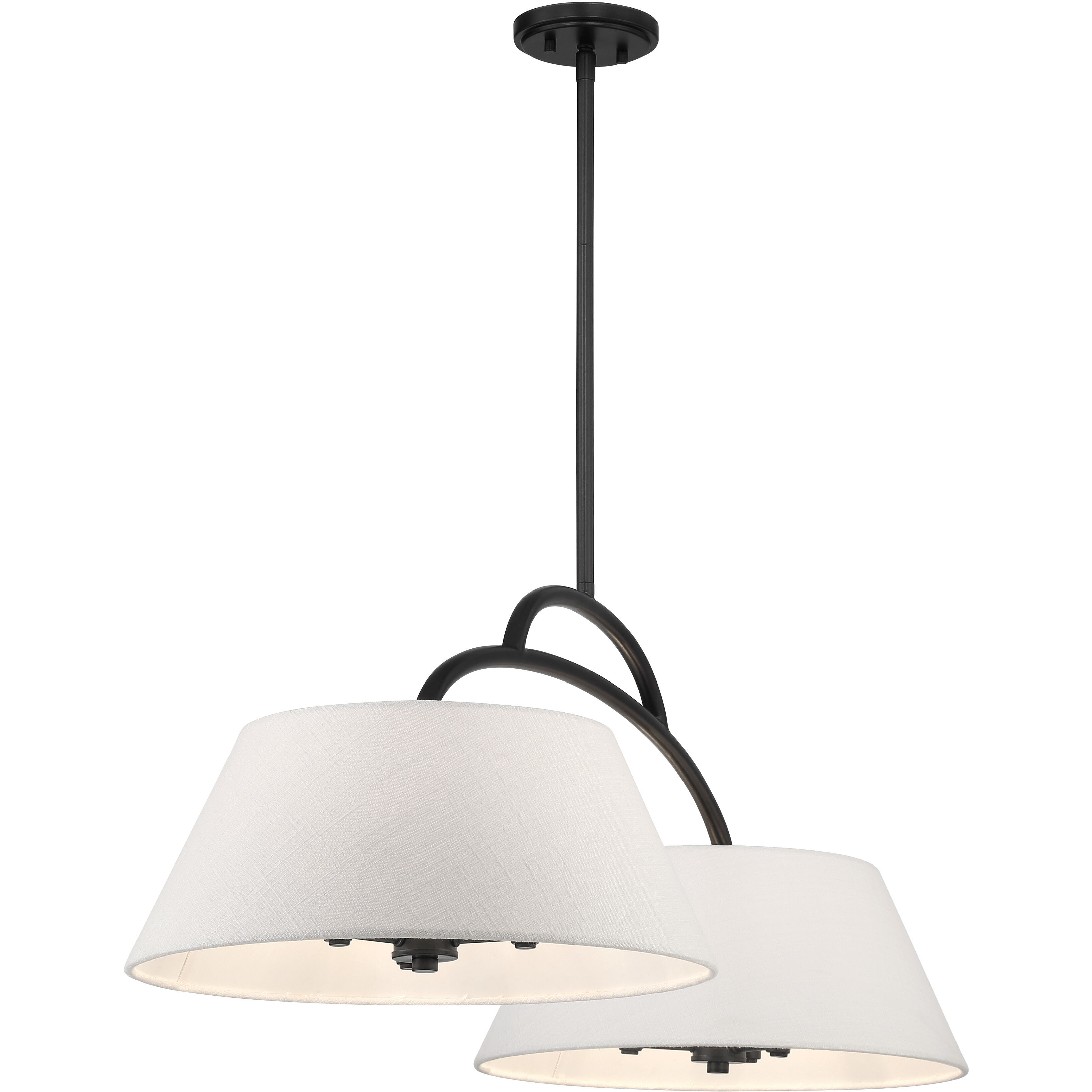 Headington 6 Light 48 inch Coal Island Light Ceiling Light