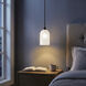 Marek 1 Light 7 inch Matte Black Mini Pendant Ceiling Light
