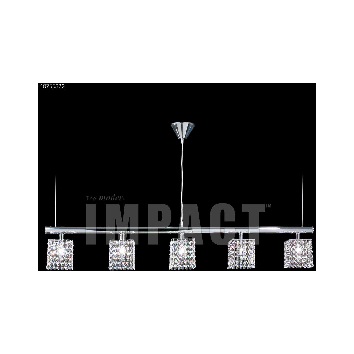 Contemporary 5 Light 48.00 inch Chandelier