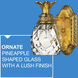 Plantation 3 Light 21 inch Burnished Brass Vanity Light Wall Light
