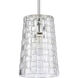 Lightweave 1 Light 5.5 inch Polished Nickel Mini Pendant Ceiling Light