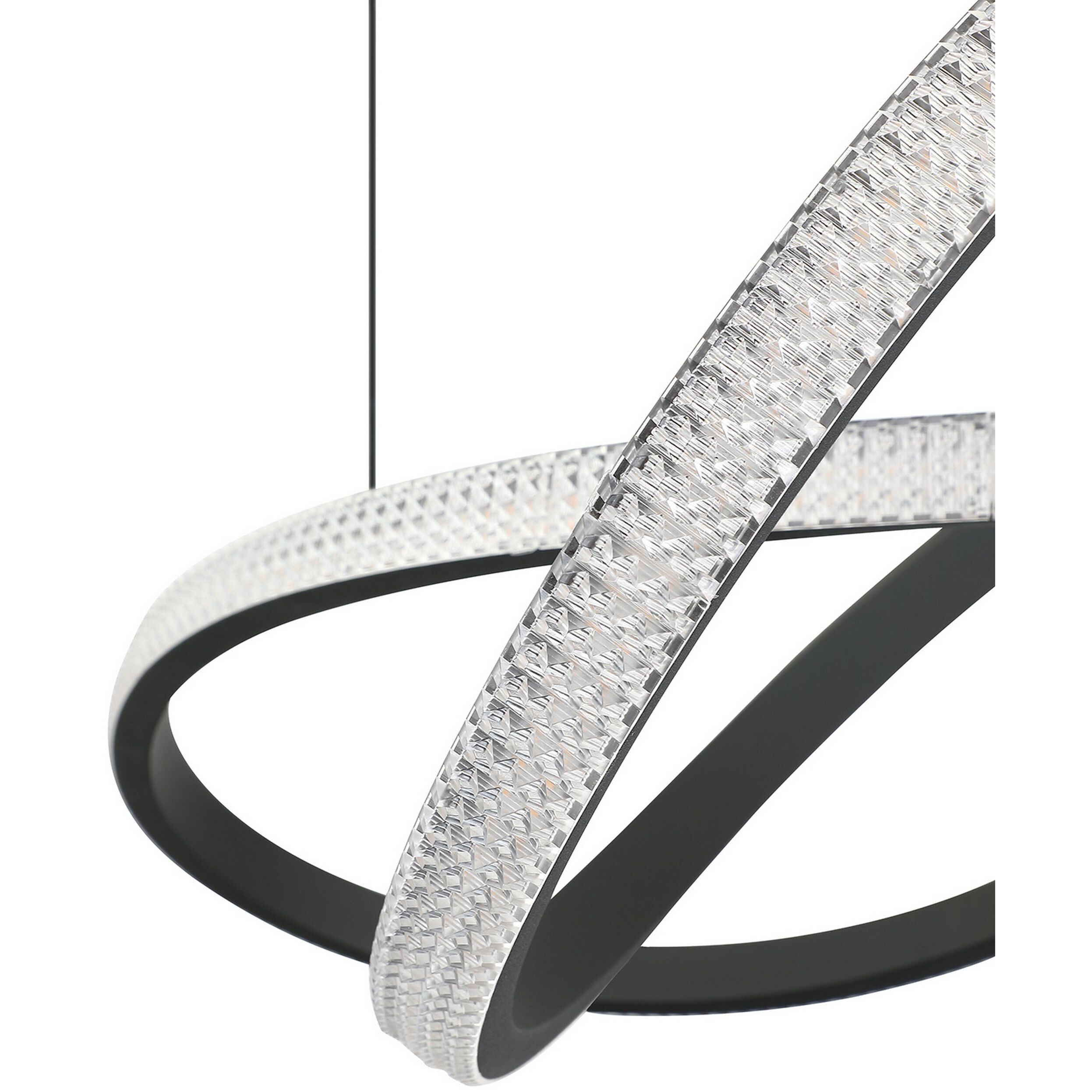 Prado 1 Light 32 inch Black Pendant Ceiling Light