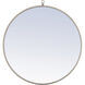 Eternity 28 X 28 inch Silver Wall Mirror