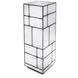 Braque 36 X 12 inch Smokey Gray and Black Pedestal