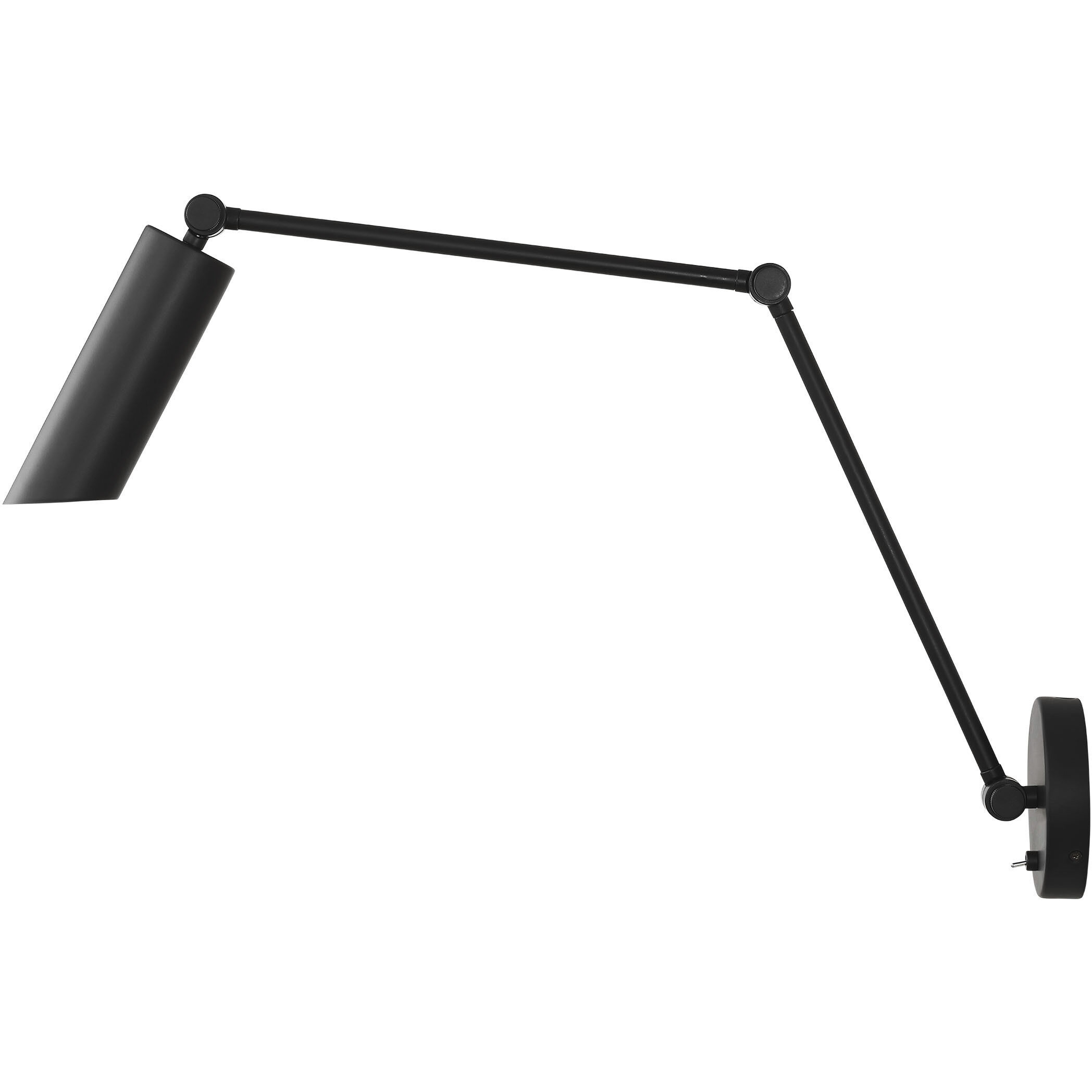 Drew & Jonathan Frasar 1 Light 4.75 inch Midnight Black Two Arm Sconce Wall Light, Large
