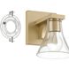 Gilford 1 Light 7.25 inch Champagne Gold Vanity Light Wall Light