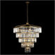 Social Club 25 Light 44 inch Gold Chandelier Ceiling Light