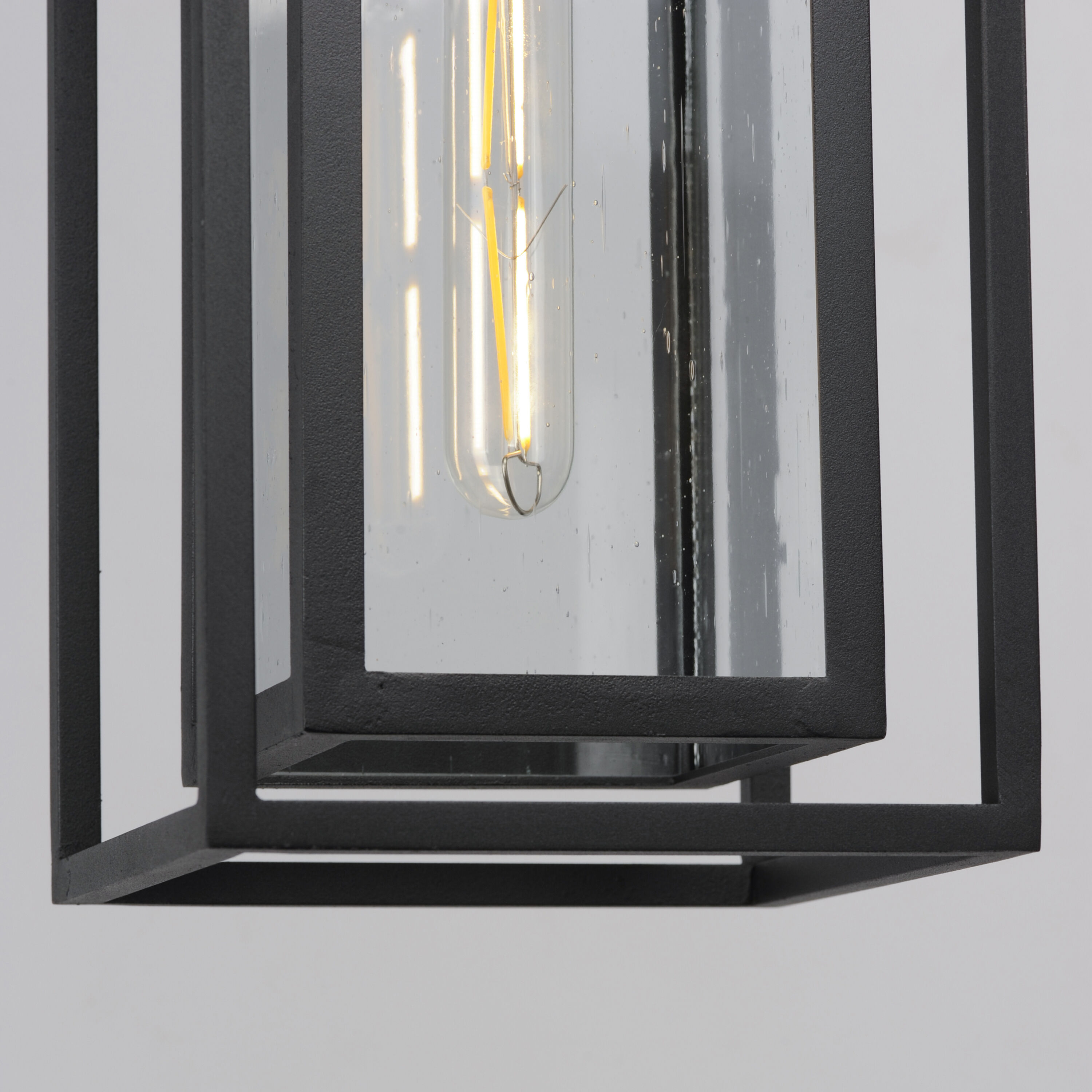 Cabana 1 Light 7 inch Black Outdoor Pendant