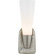 Kelly Wearstler Utopia 1 Light 4.75 inch Polished Nickel Single Bath Sconce Wall Light, Small