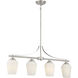 Shyloh 4 Light 32 inch Brushed Nickel Island Light Ceiling Light