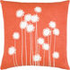 Lachen 20 inch Burnt Orange Pillow Kit in 20 x 20, Square