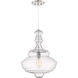 Morocco 1 Light 15.75 inch Polished Chrome Pendant Ceiling Light