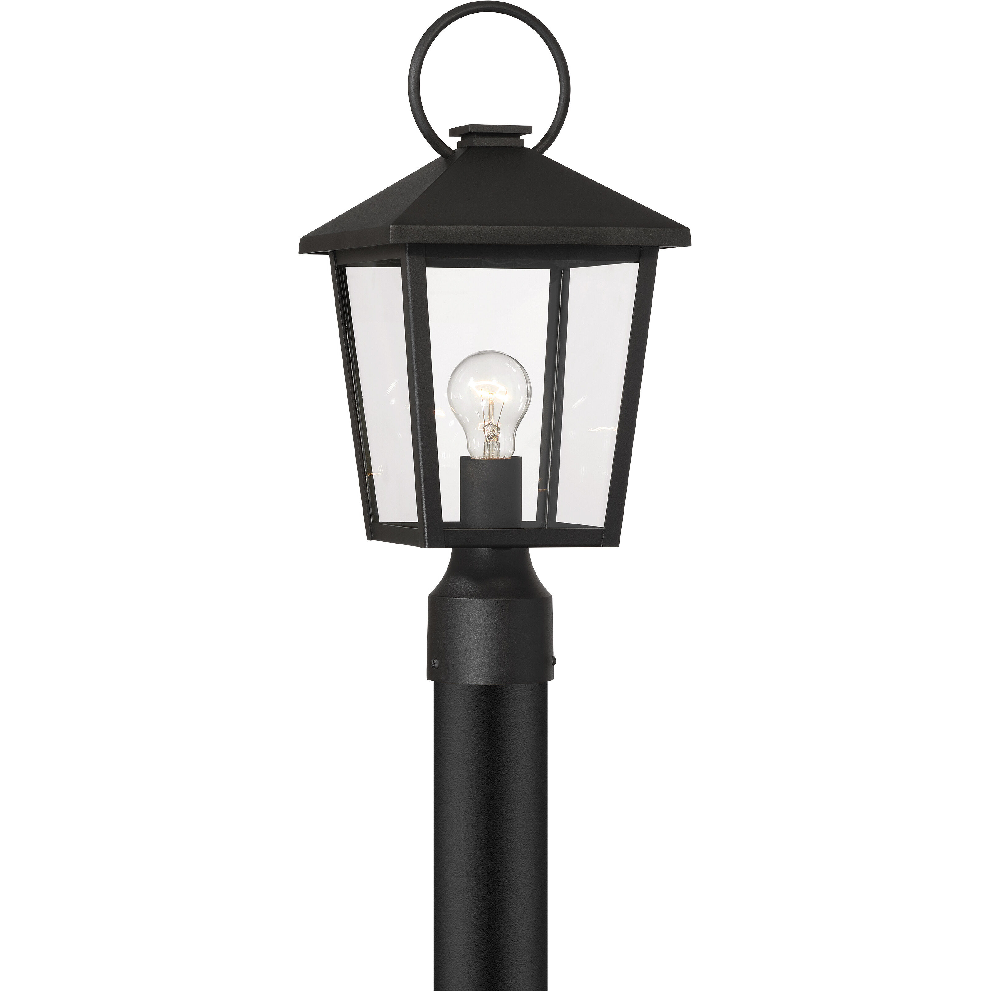Parkside 1 Light 17.25 inch Sand Coal Outdoor Post Mount