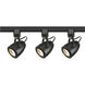 Brentwood 3 Light 120V Black Track Kit Ceiling Light