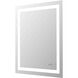 Riven 36 X 30 inch White LED Mirror