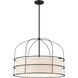 Gateway Park 6 Light 26 inch Coal Pendant Ceiling Light